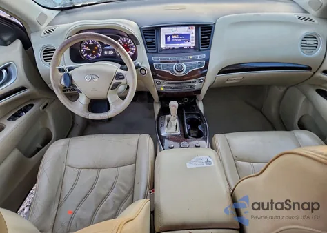 2013 Infiniti Jx35 z USA, uszkodzony, nr VIN 5N1AL0MMXDC313551